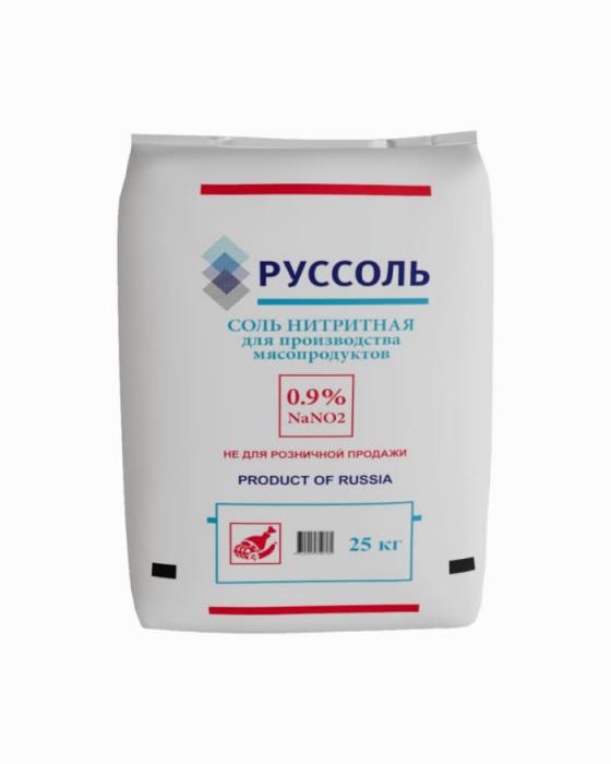 Nitrite salt 0.9%, 25 kg, Russol Nitrite salt 0.9%, 25 kg, Russol