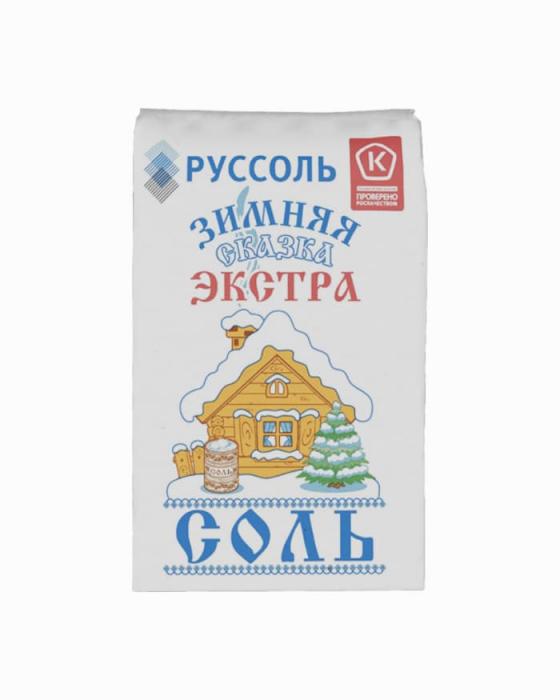 Пищевая соль выварочная Экстра 1 кг, Руссоль